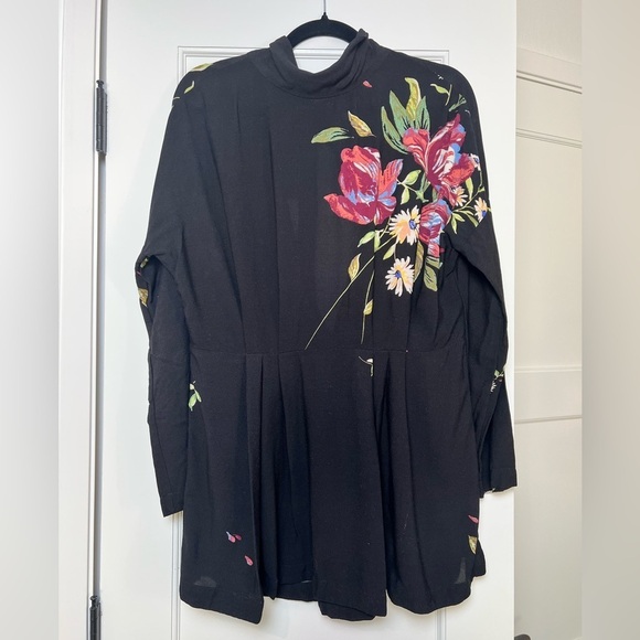 Free People • Black Gemma Tunic Top (XS) - Picture 5 of 7